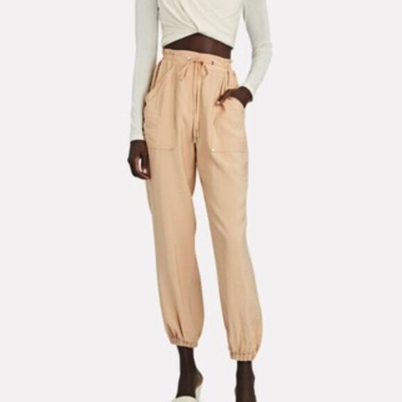 Intermix Cecilia Twill Jogger Trouser - Picture 1 of 11